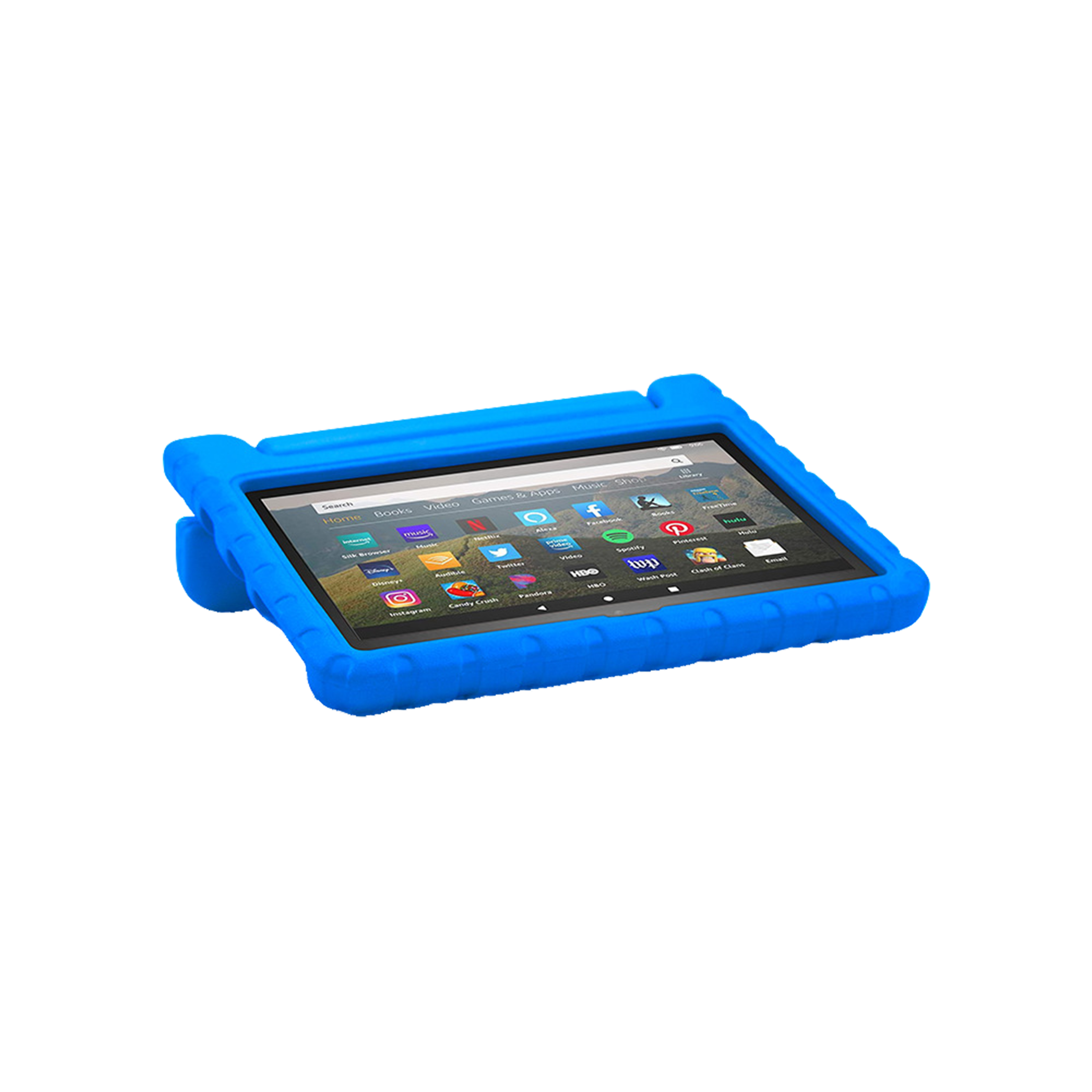 Rixus RXTC06 Tablet Kids Case For Apple iPad 10.2 inch (2021, 2019), iPad Air 3 10.5 inch (2019), iPad Pro 10.5 inch (2018) Blue