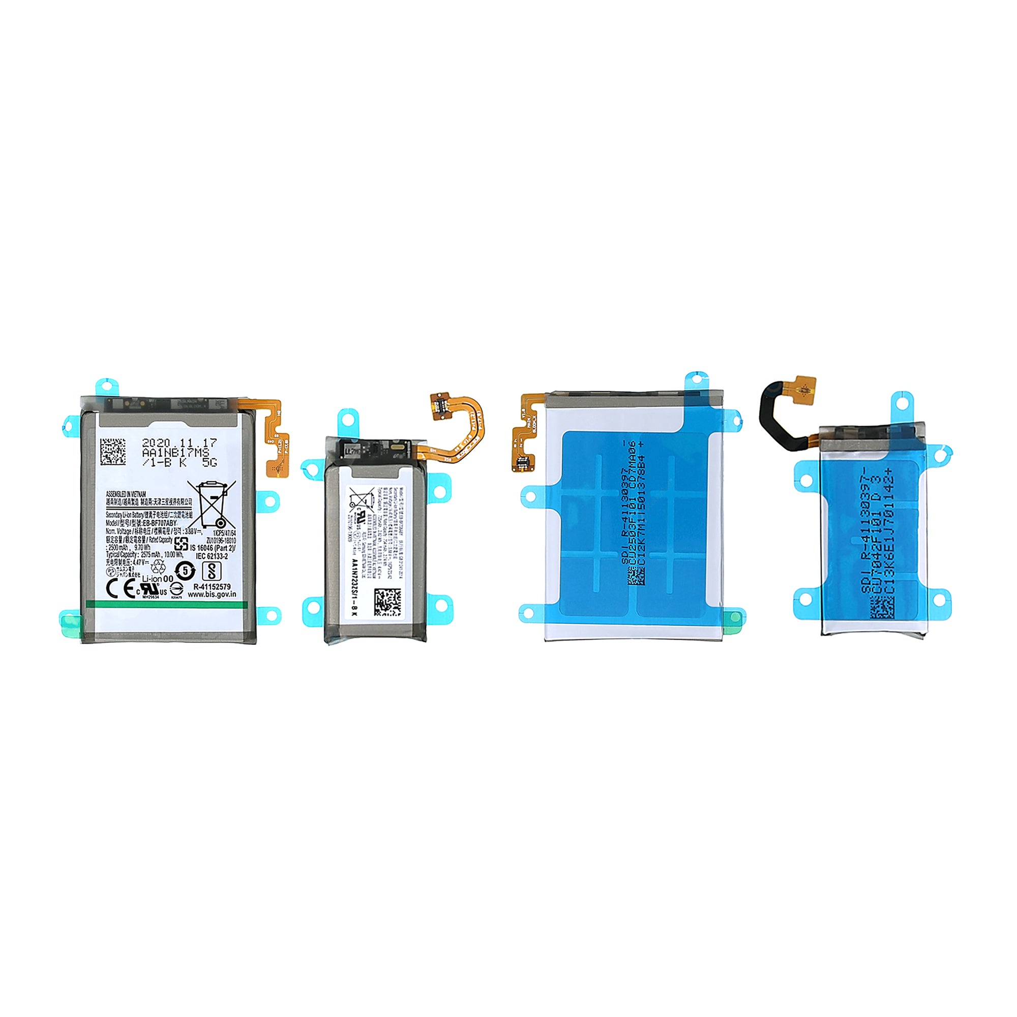 Samsung Galaxy Z Flip 5G F707B Main And Sub Battery Set EB-BF707ABY OEM
