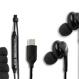 Samsung AKG Headset EO-IC100 (Black) Type-C