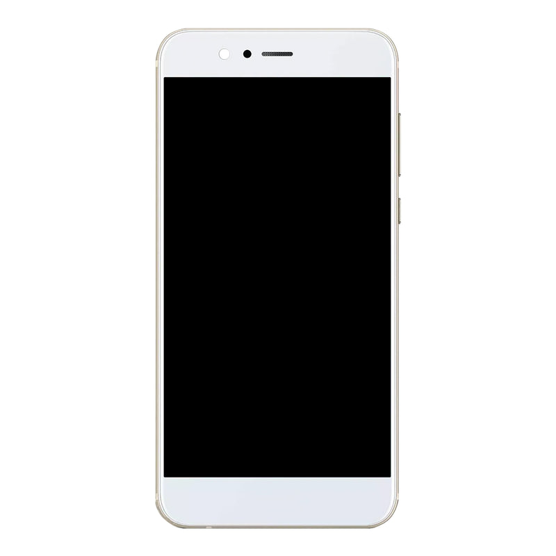 Huawei Nova 2 Plus Display And Digitizer With Frame White OEM