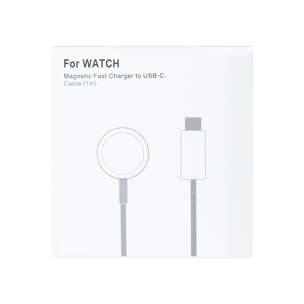 Apple Watch Series Magnetic Charger To USB-C Cable 100cm White