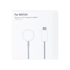 Apple Watch Series Magnetic Charger To USB-C Cable 100cm White