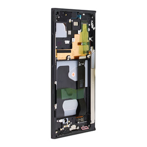 Samsung Galaxy Note 20 Ultra N985F, Ultra 5G N986B Display And Digitizer With Frame Mystic Black Service Pack