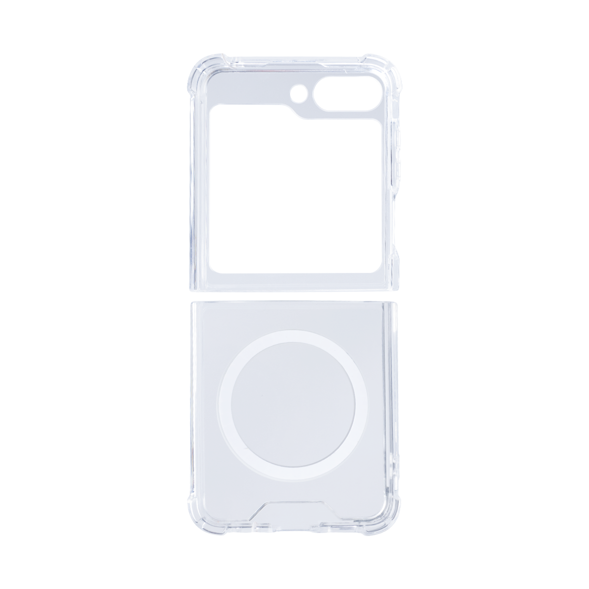 Rixus Clear Case With Magsafe For Samsung Galaxy Z Flip5