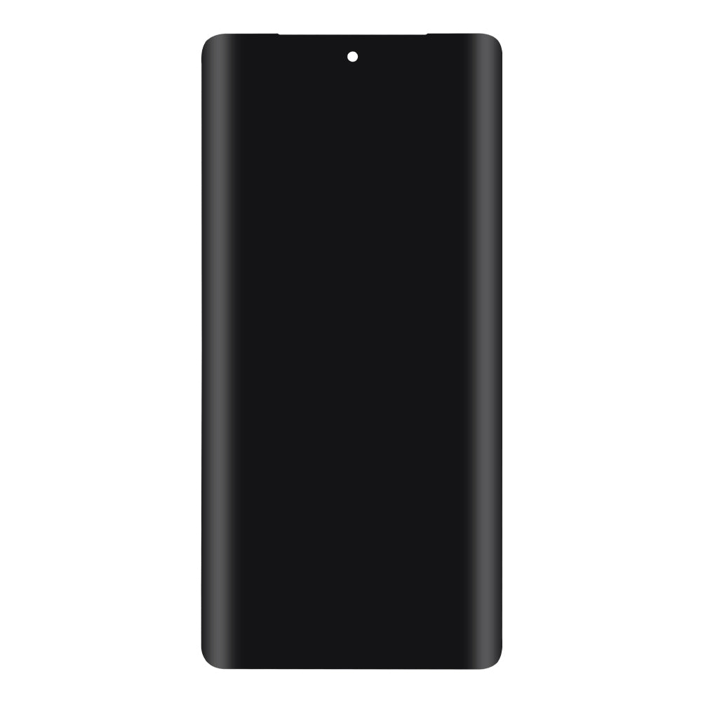 Google Pixel 7 Pro Display And Digitizer With Frame Black Service Pack