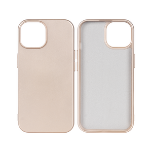Rixus Soft TPU Phone Case For Apple iPhone 15 Gold
