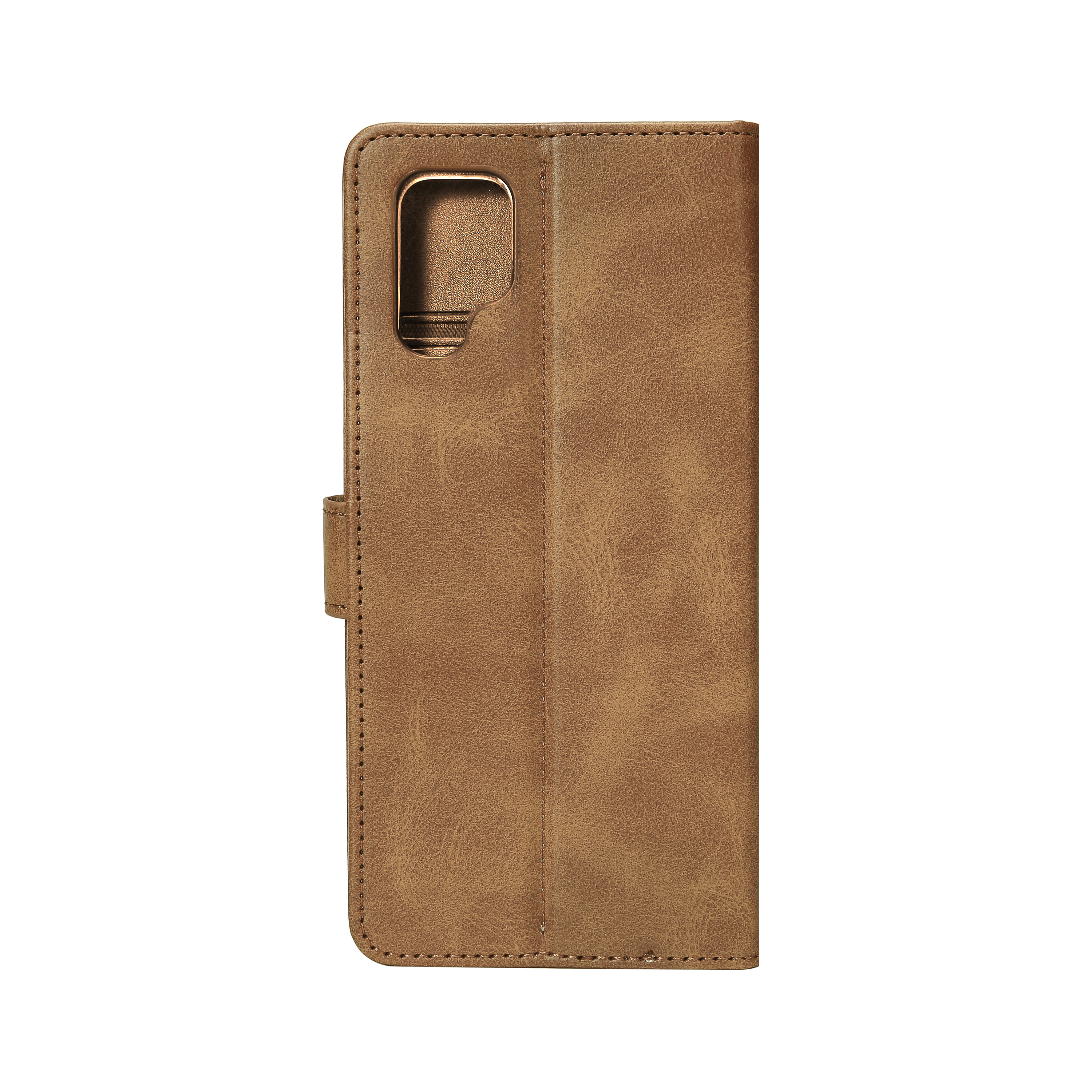 Rixus Bookcase For Samsung Galaxy S23 Ultra Light Brown