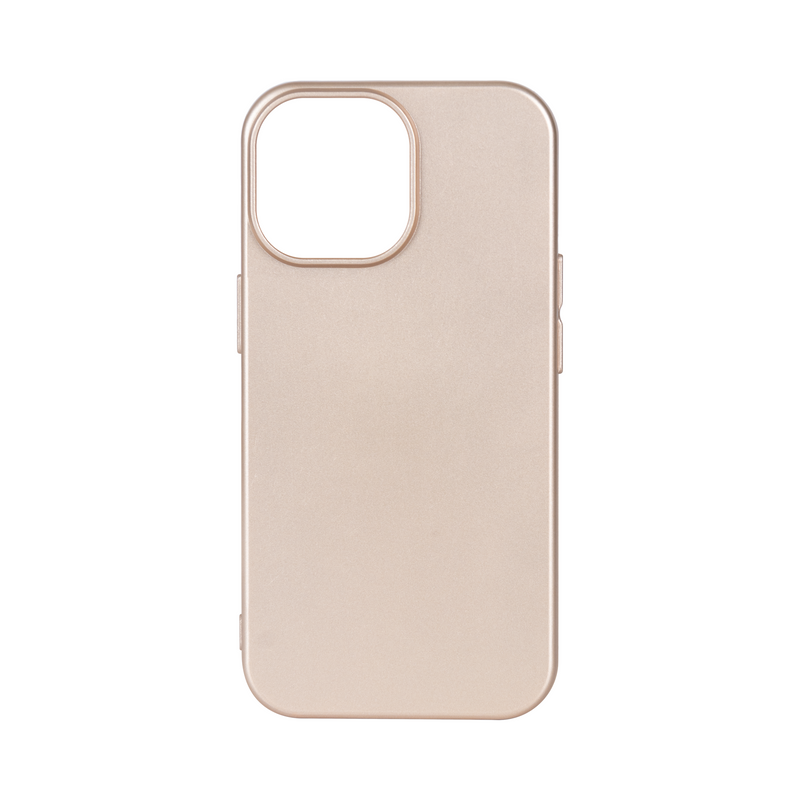 Rixus Soft TPU Phone Case For Apple iPhone 15 Pro Max Gold
