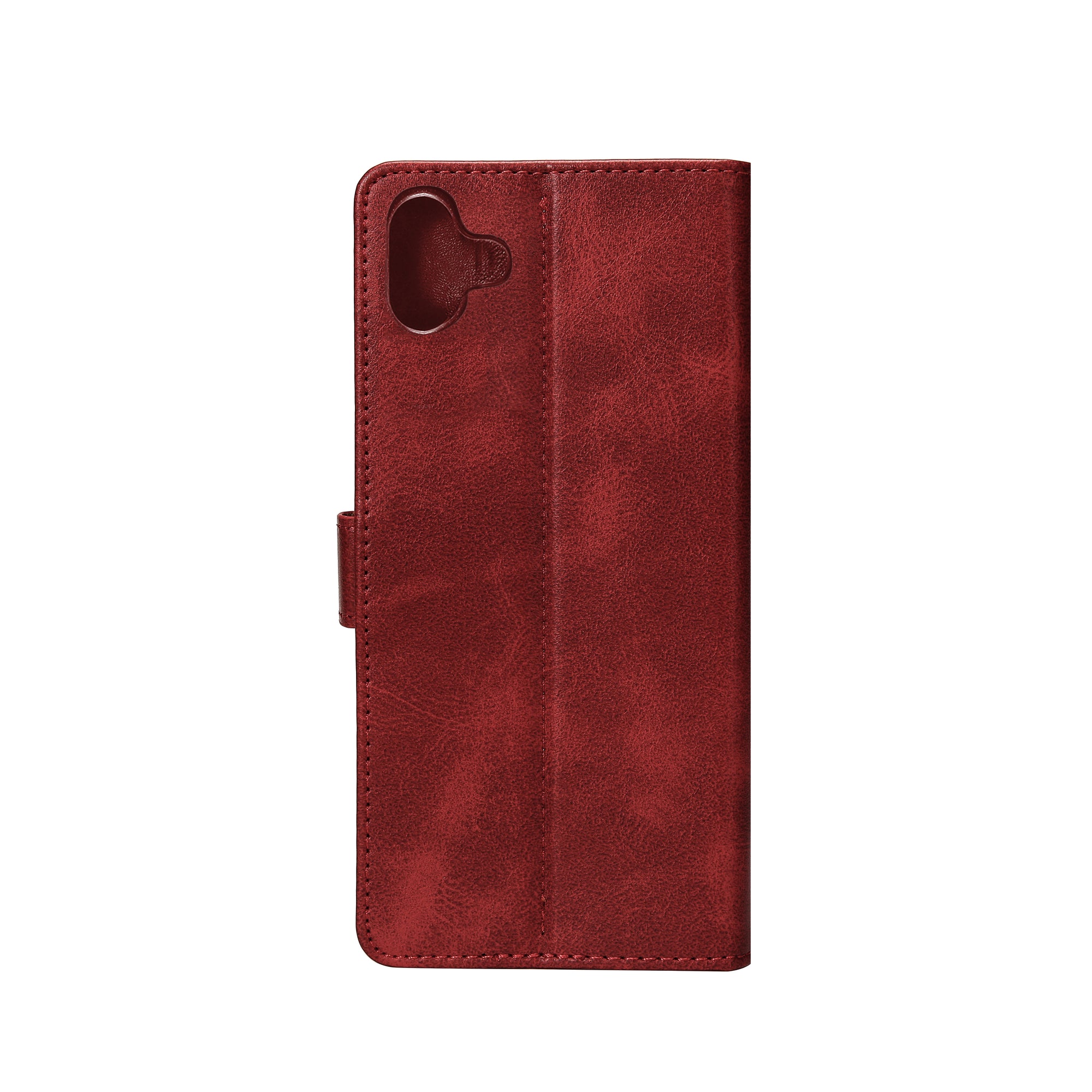 Rixus Bookcase For Samsung Galaxy A04e Dark Red