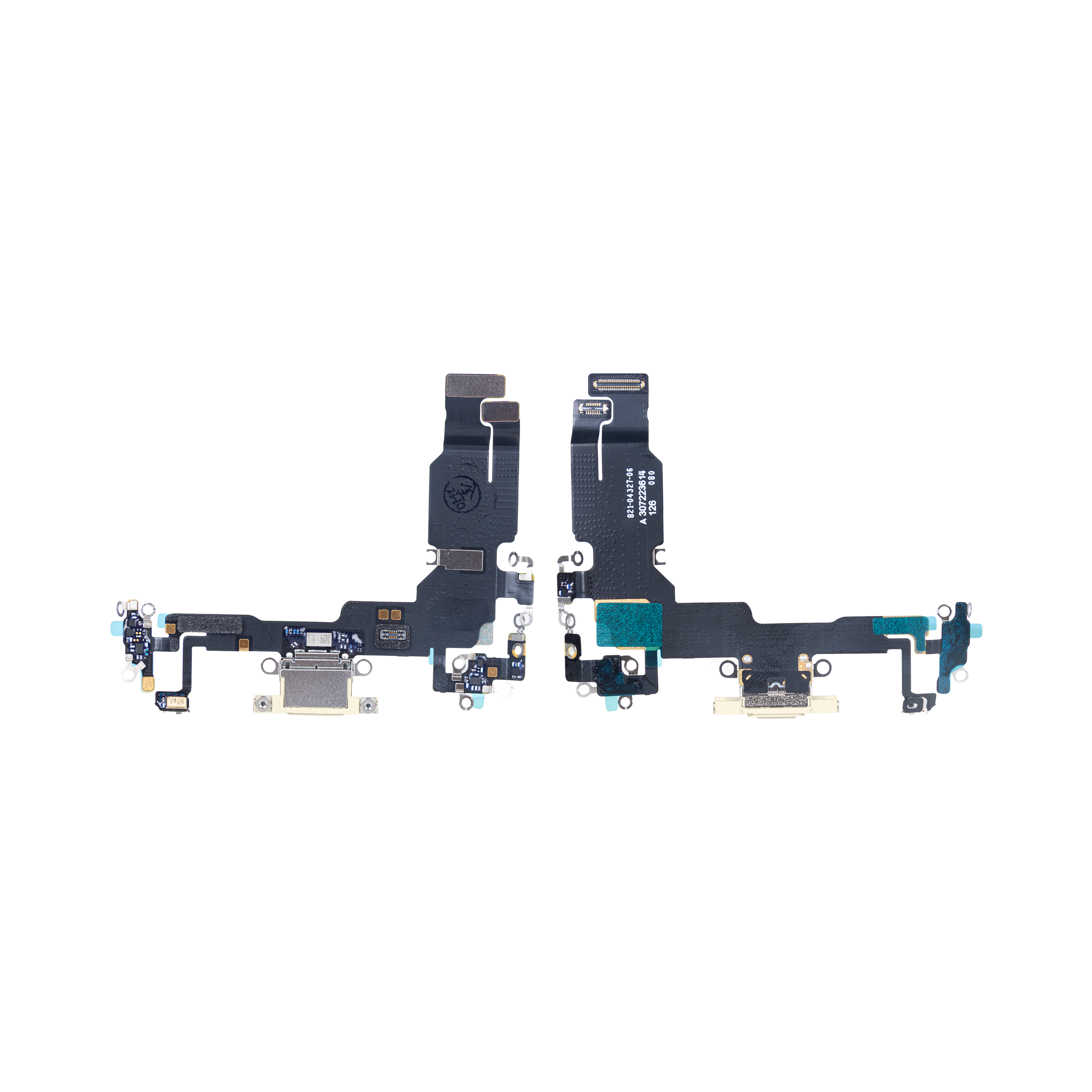 For Apple iPhone 15 System Charging Flex Yellow Pulled