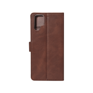 Rixus Bookcase For Samsung Galaxy S21 Ultra 5G Brown