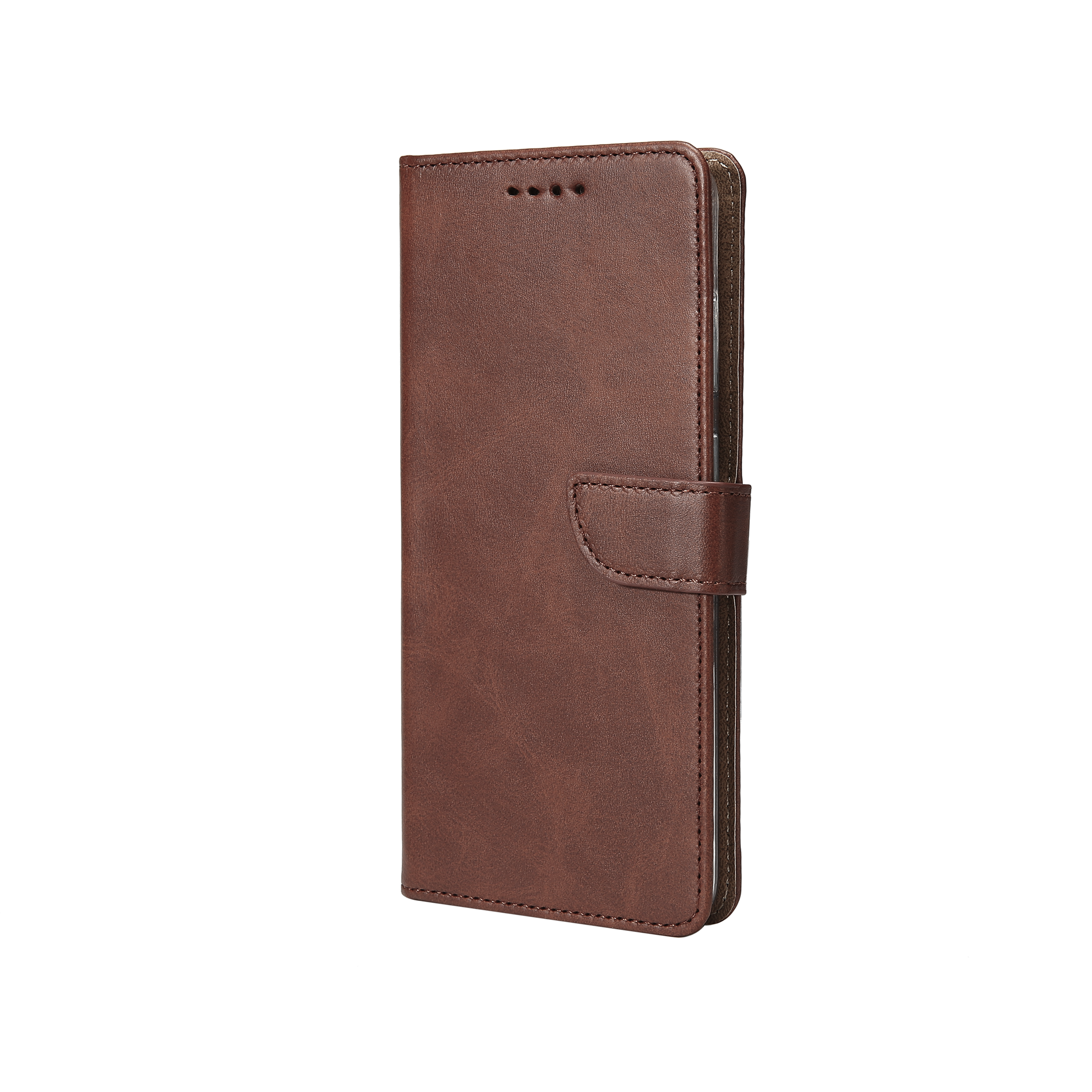 Rixus Bookcase For Samsung Galaxy S21 Ultra 5G Brown