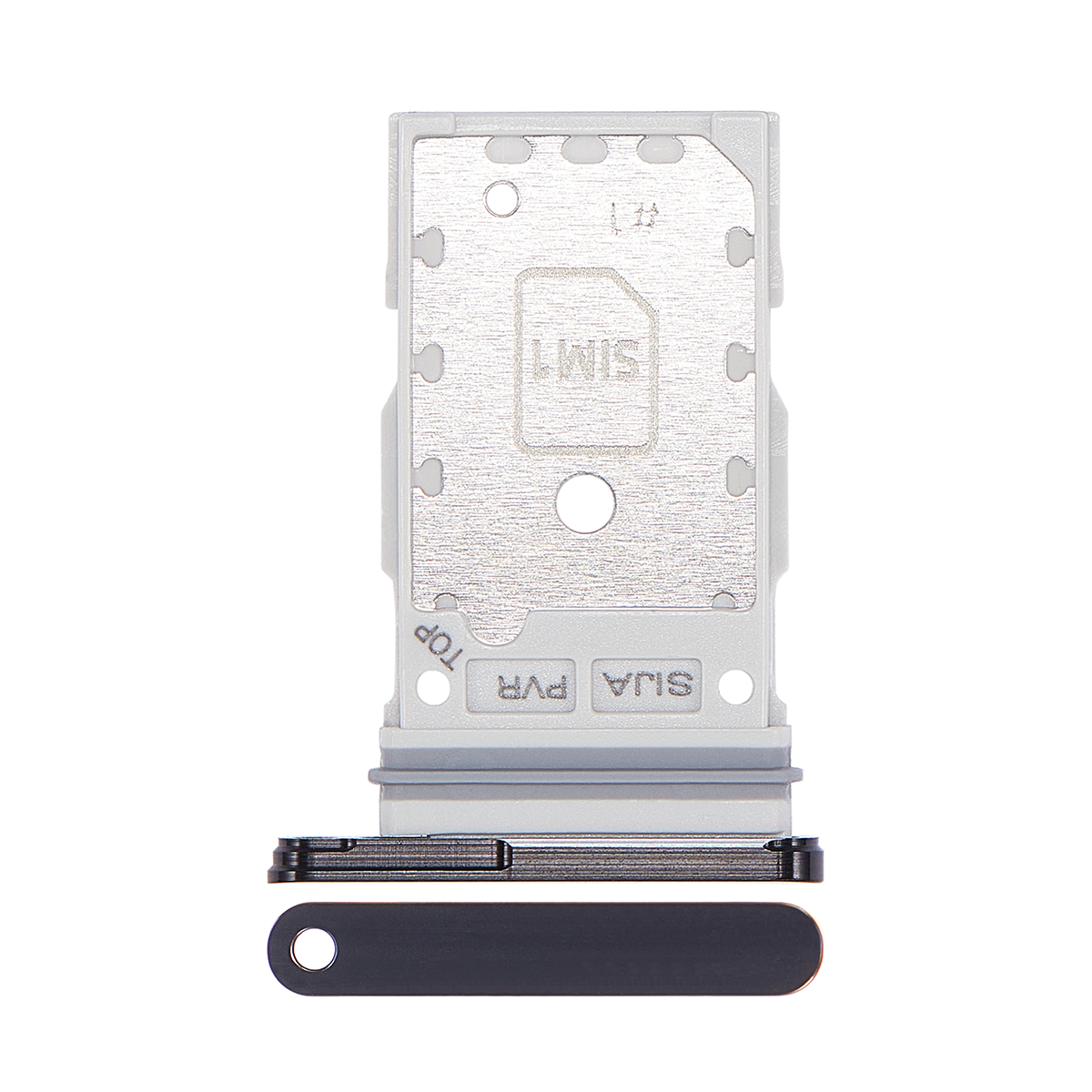 Samsung Galaxy S22 S901B Sim Card Holder Phantom Black OEM