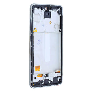 Samsung Galaxy A52 5G A526B, A52s 5G A528B Display And Digitizer With Frame Awesome Black Soft-OLED
