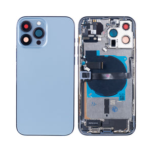 For Apple iPhone 13 Pro Max Housing With Small Parts Sierra Blue OEM