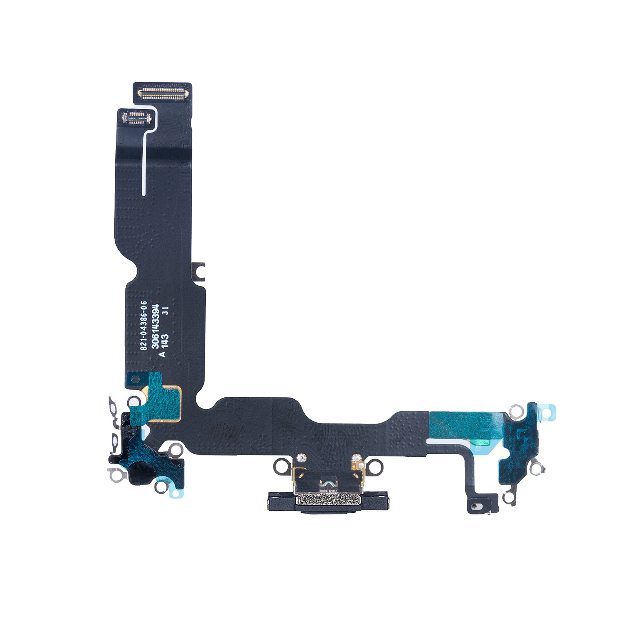 For Apple iPhone 15 Plus System Charging Flex Black Pulled