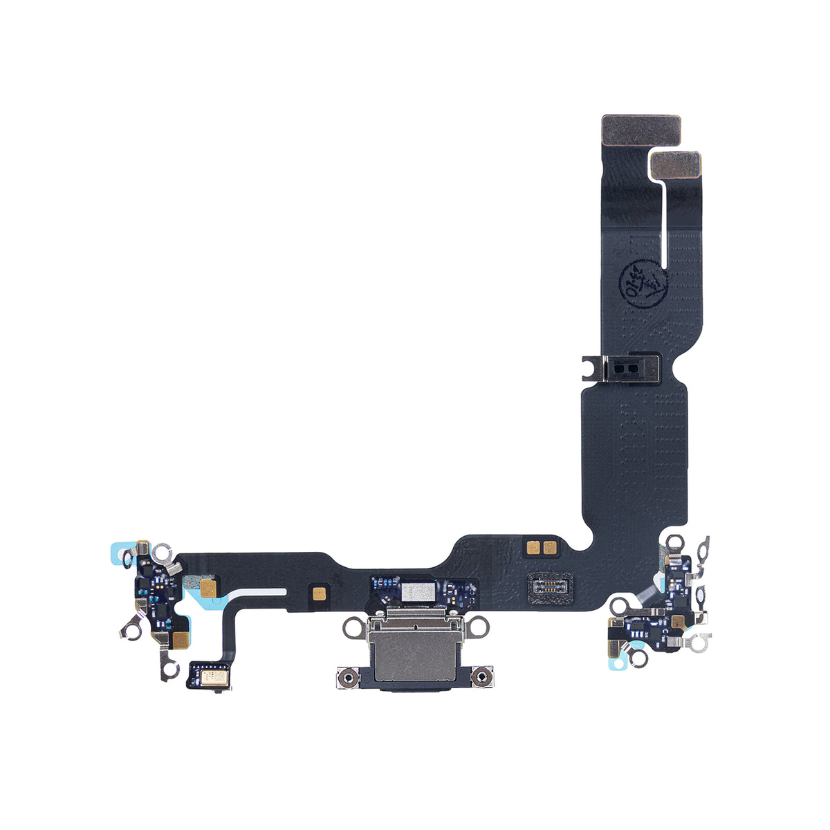 For Apple iPhone 15 Plus System Charging Flex Black Pulled