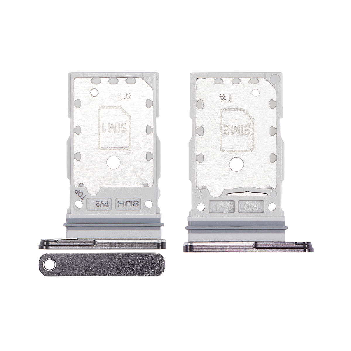 Samsung Galaxy S22 Ultra S908B Sim Card Holder Phantom Black OEM