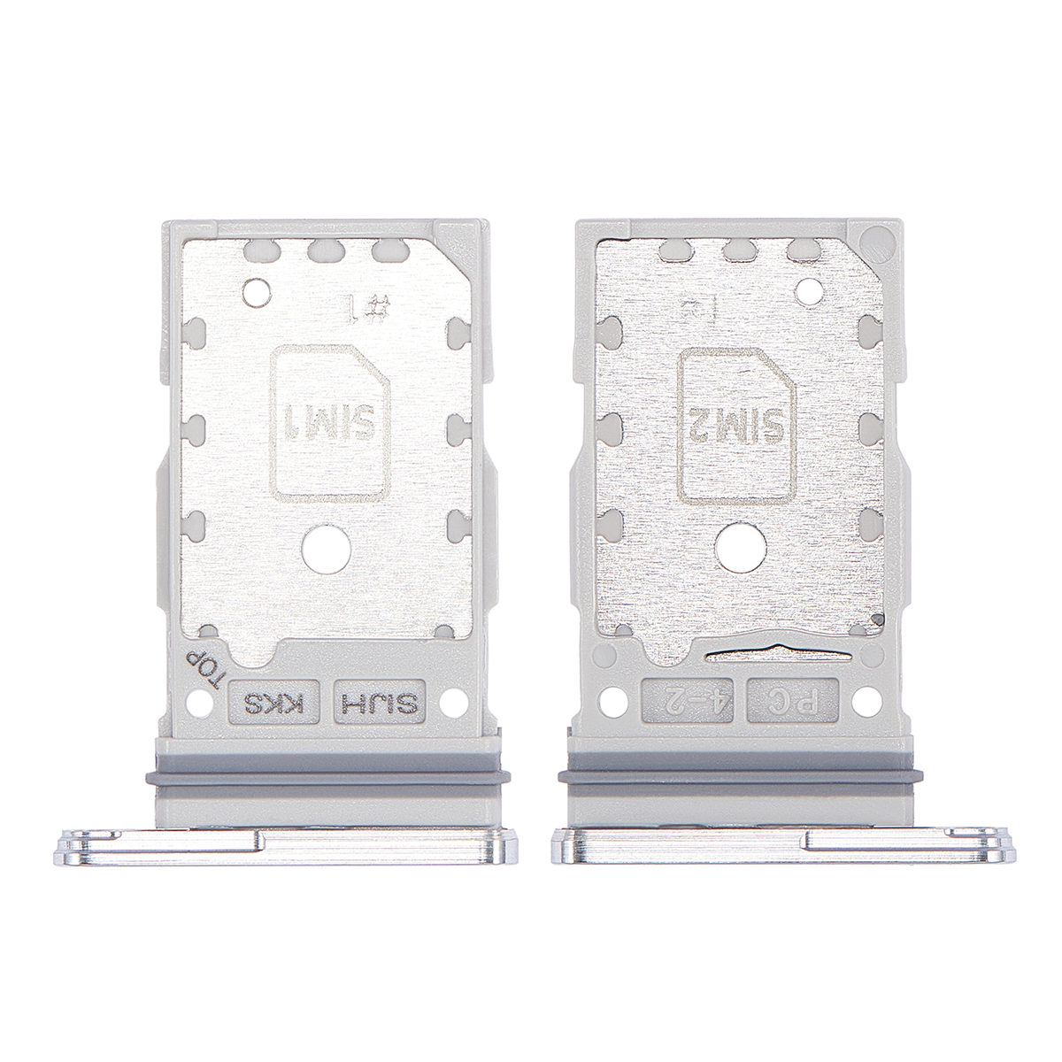 Samsung Galaxy S22 Ultra S908B Sim Card Holder White OEM