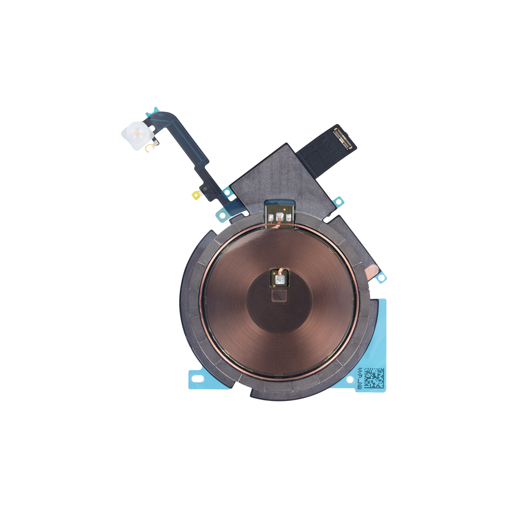 For Apple iPhone 15 Pro NFC Wireless Charging And Flashlight Flex Pulled