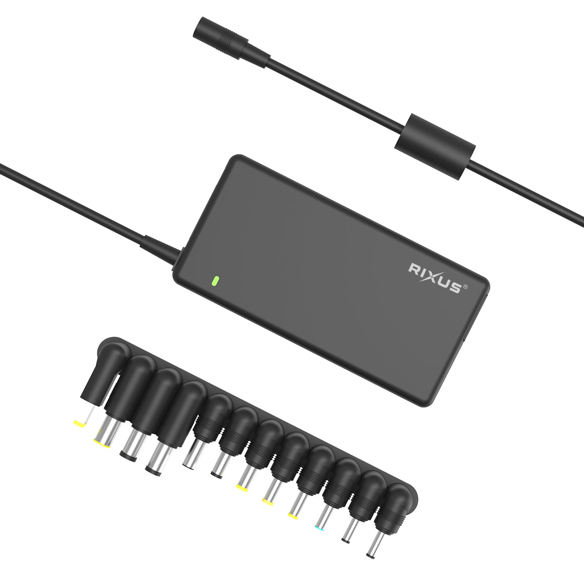 Rixus RXLC09 Universal Ac Laptop Power Charger Replacement 90W Black