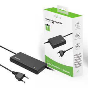 Rixus RXLC09 Universal Ac Laptop Power Charger Replacement 90W Black