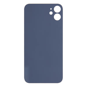 For Apple iPhone 11 Back Glass, Enlarged Camera Frame Yellow Compatible