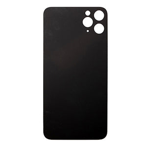 For Apple iPhone 11 Pro Back Glass, Enlarged Camera Frame Gold Compatible
