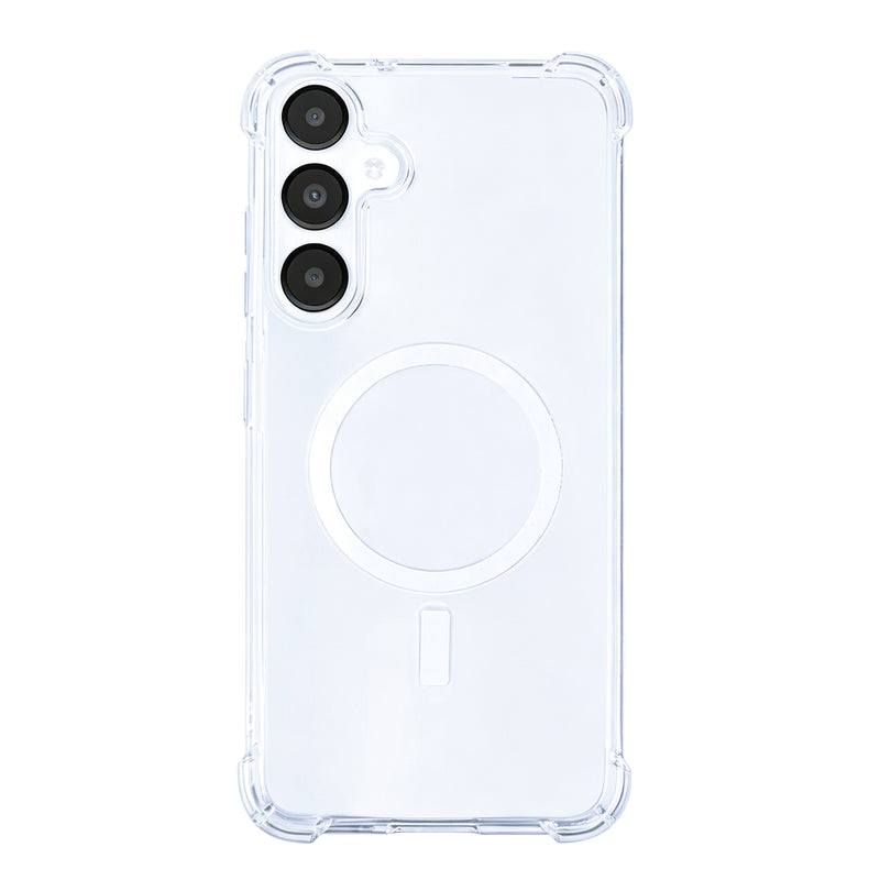 Rixus Anti-Burst Case With MagSafe Compatible For Samsung Galaxy A05s Transparent