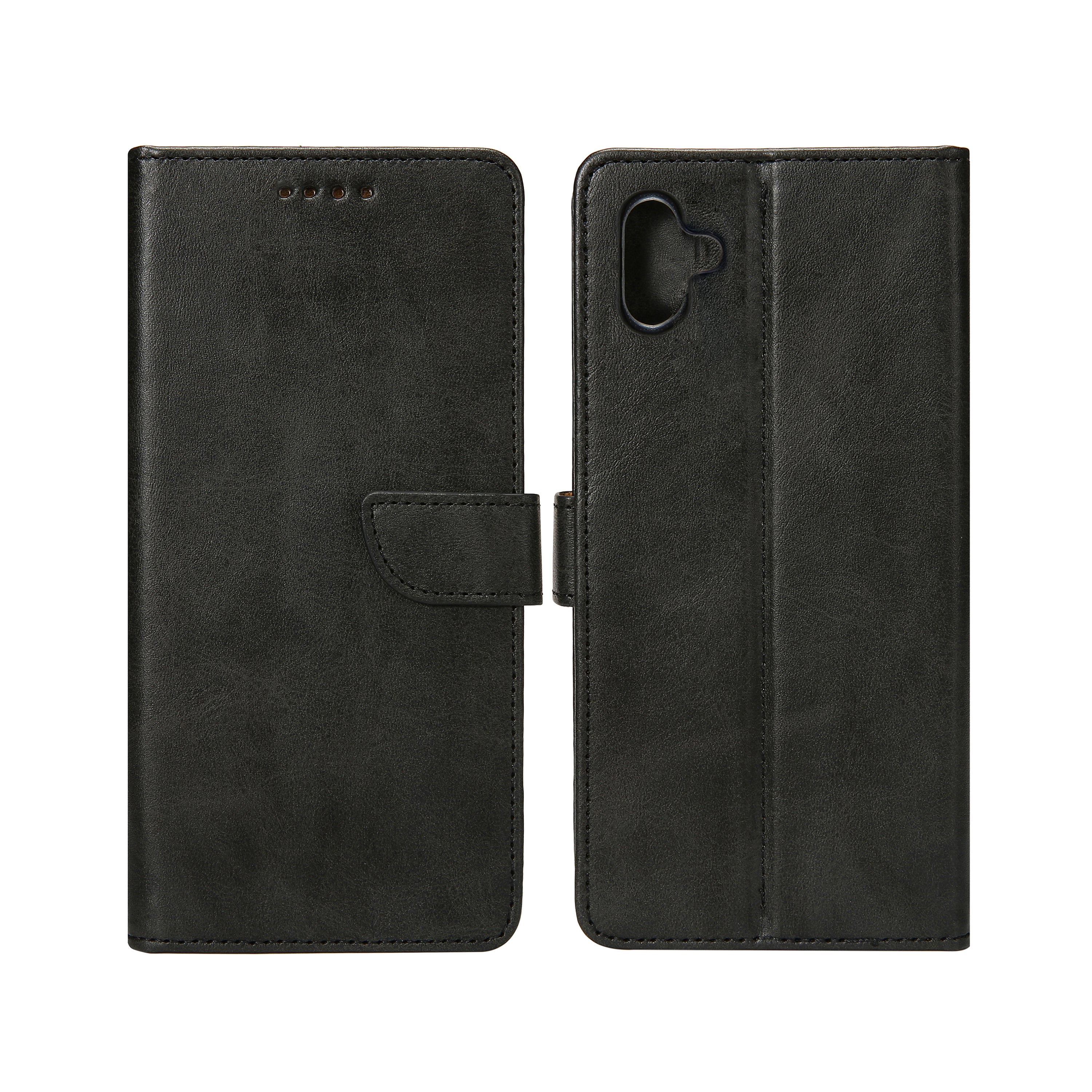 Rixus Bookcase For Samsung Galaxy A05 Black