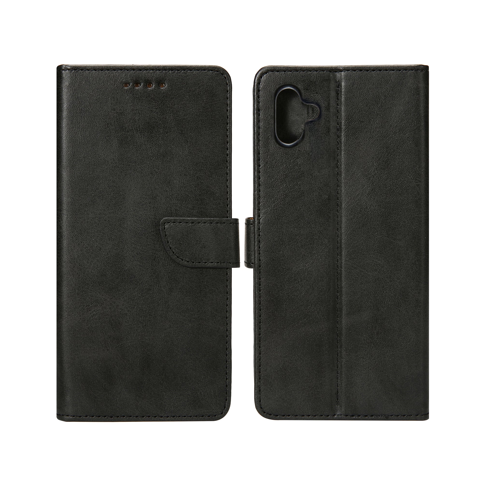 Rixus Bookcase For Samsung Galaxy A05 Black