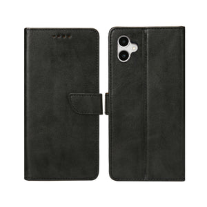 Rixus Bookcase For Samsung Galaxy A05 Black