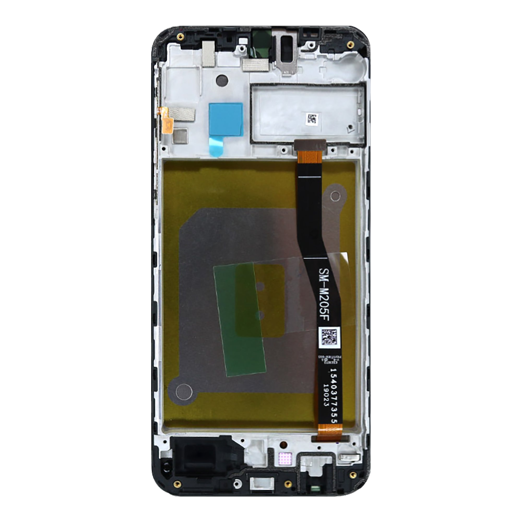Samsung Galaxy M20 M205F Display And Digitizer With Frame Black Service Pack