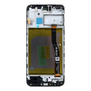 Samsung Galaxy M20 M205F Display And Digitizer With Frame Black Service Pack