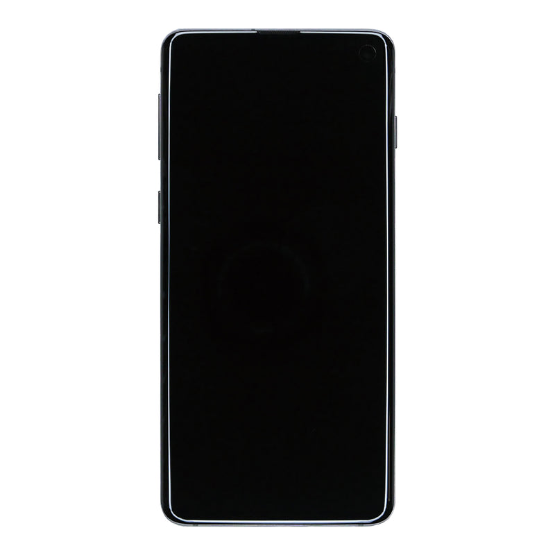 Samsung Galaxy S10 G973F Display And Digitizer With Frame Prism Black Service pack