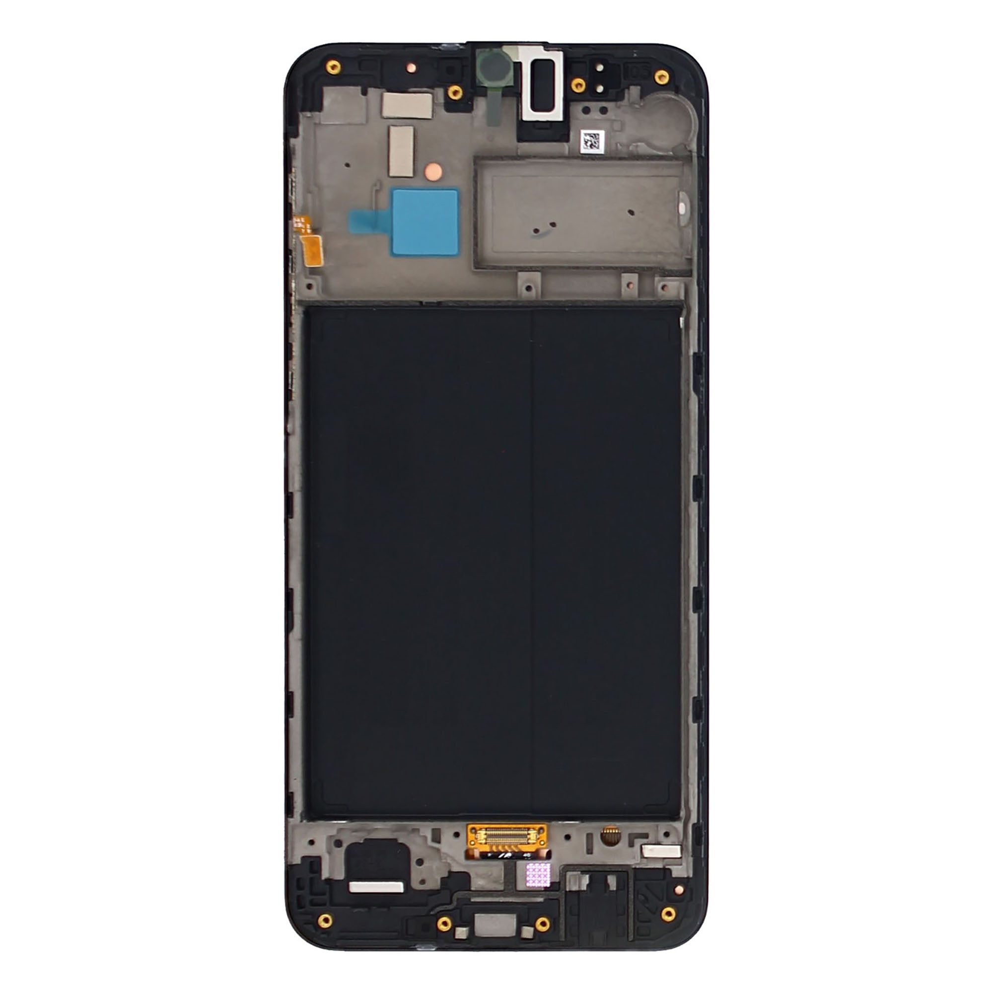 Samsung Galaxy M30 M305F Display And Digitizer With Frame Black Service Pack