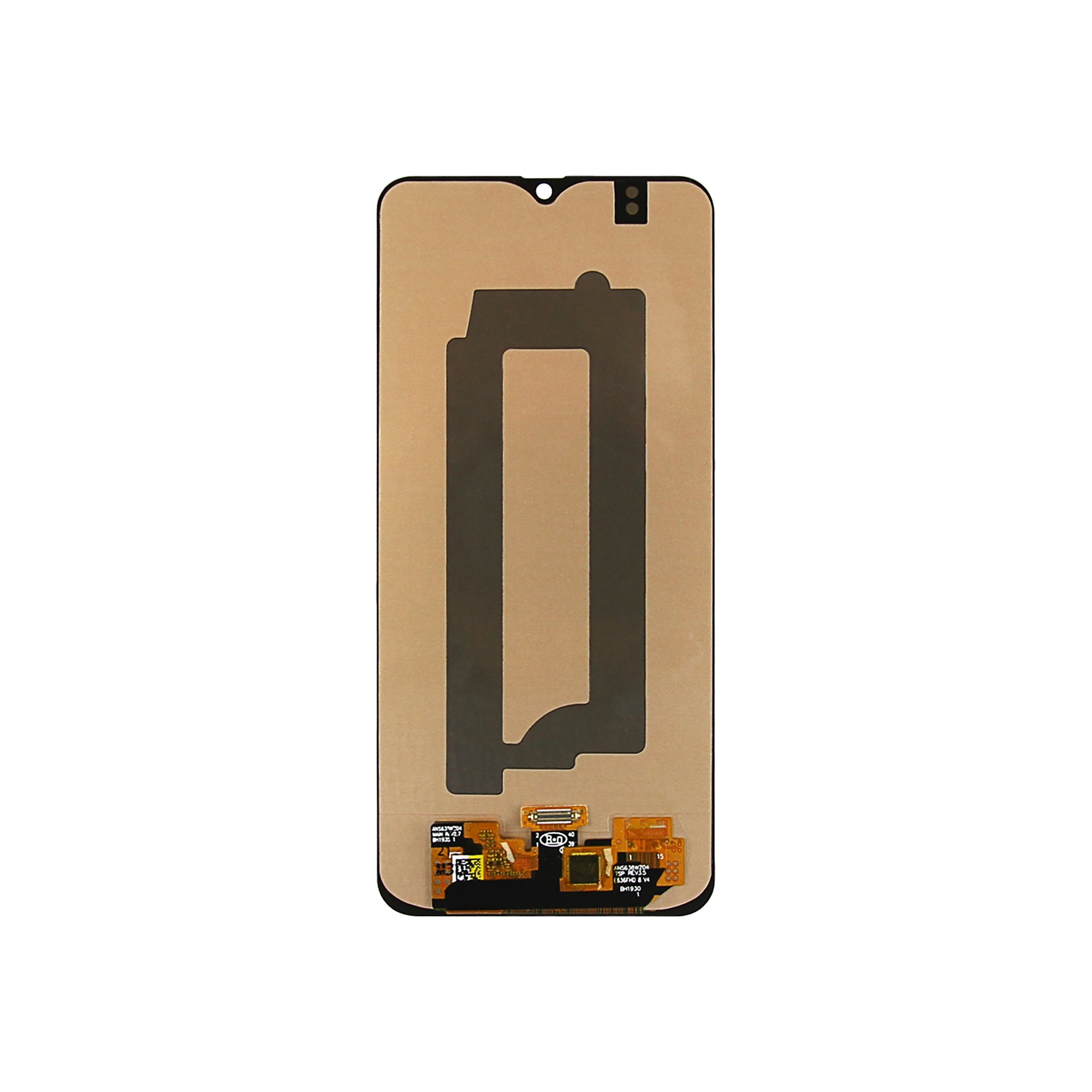 Samsung Galaxy M30 M305F Display And Digitizer With Frame Black Service Pack