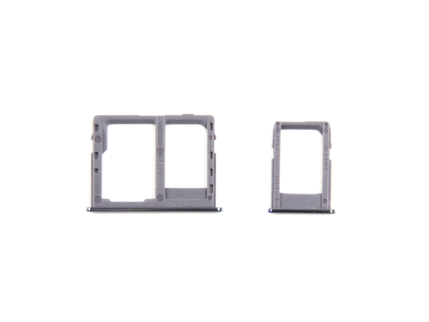 Samsung Galaxy J6 Plus J610F Sim Card Holder Set Grey OEM