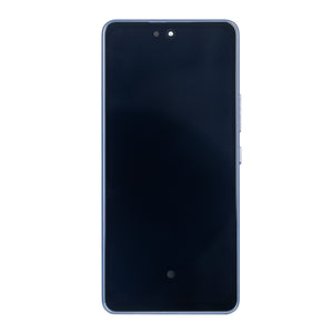 Samsung Galaxy A53 5G A536B Display And Digitizer With Frame Blue Soft-OLED