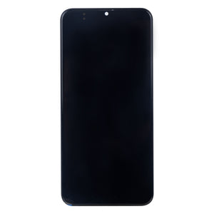Samsung Galaxy A20 A205F Display And Digitizer With Frame Black Soft-OLED