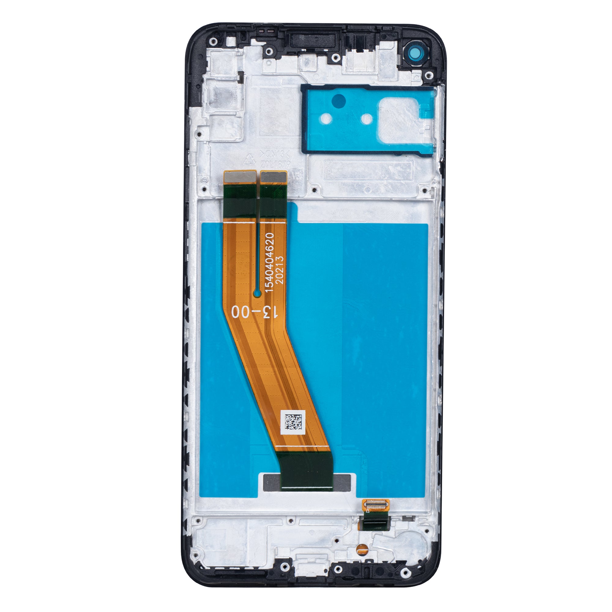 Samsung Galaxy M11 M115F Display And Digitizer With Frame Black Soft-OLED