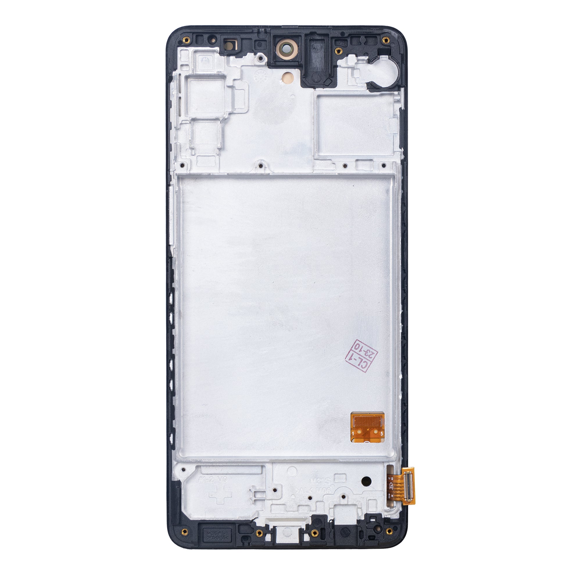 Samsung Galaxy M31s M317F Display And Digitizer With Frame Black Soft-OLED