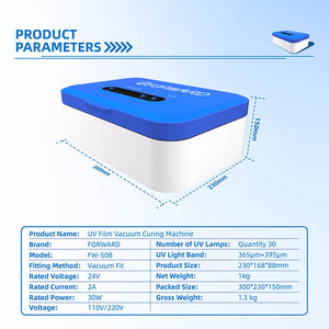 Forward UV Film Vacuum Curing Machine