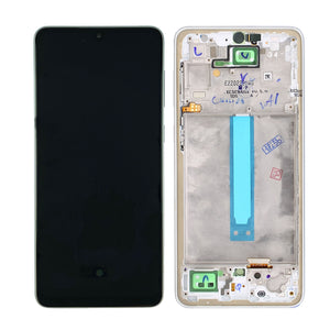 Samsung Galaxy A33 5G A336B Display And Digitizer With Frame Awesome White Soft-OLED