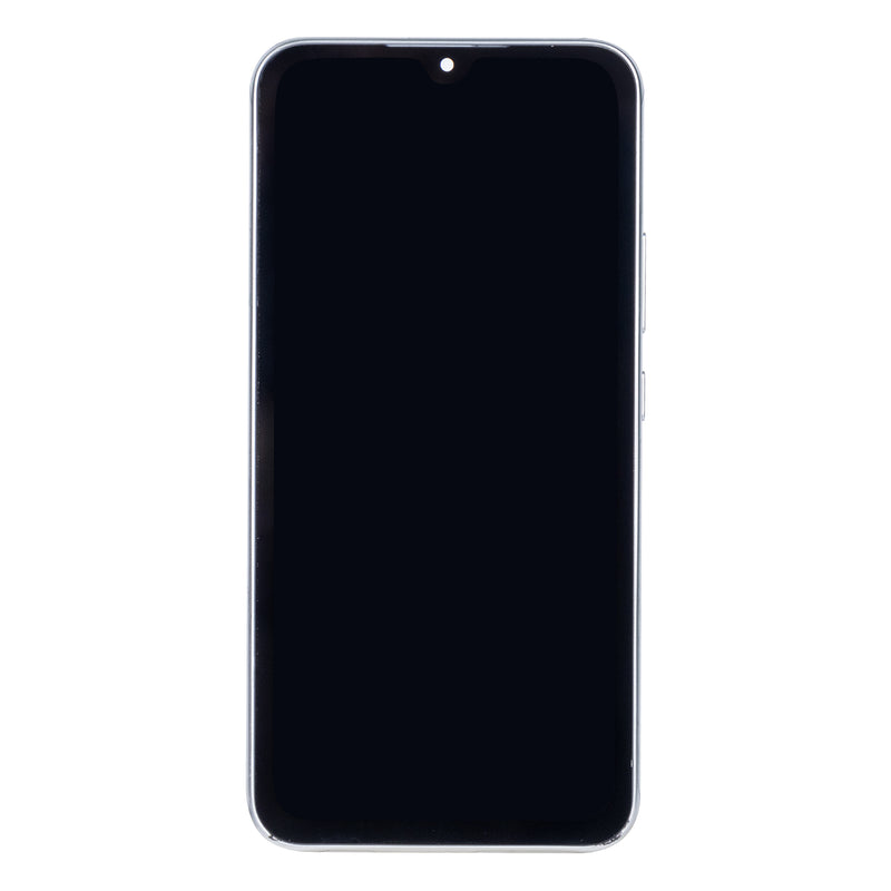 Samsung Galaxy A34 5G A346B Display And Digitizer With Frame Silver Soft-OLED