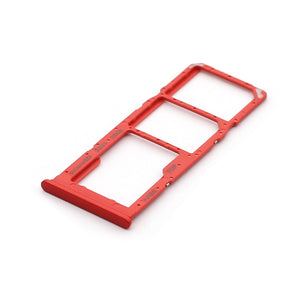 Samsung Galaxy A12 A125F Sim Card Holder Red OEM