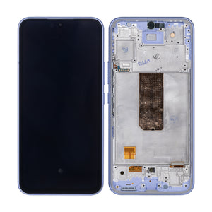 Samsung Galaxy A54 5G A546B Display And Digitizer With Frame Violet Soft-OLED