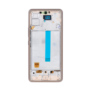 Samsung Galaxy A53 5G A536B Display And Digitizer With Frame Peach Soft-OLED