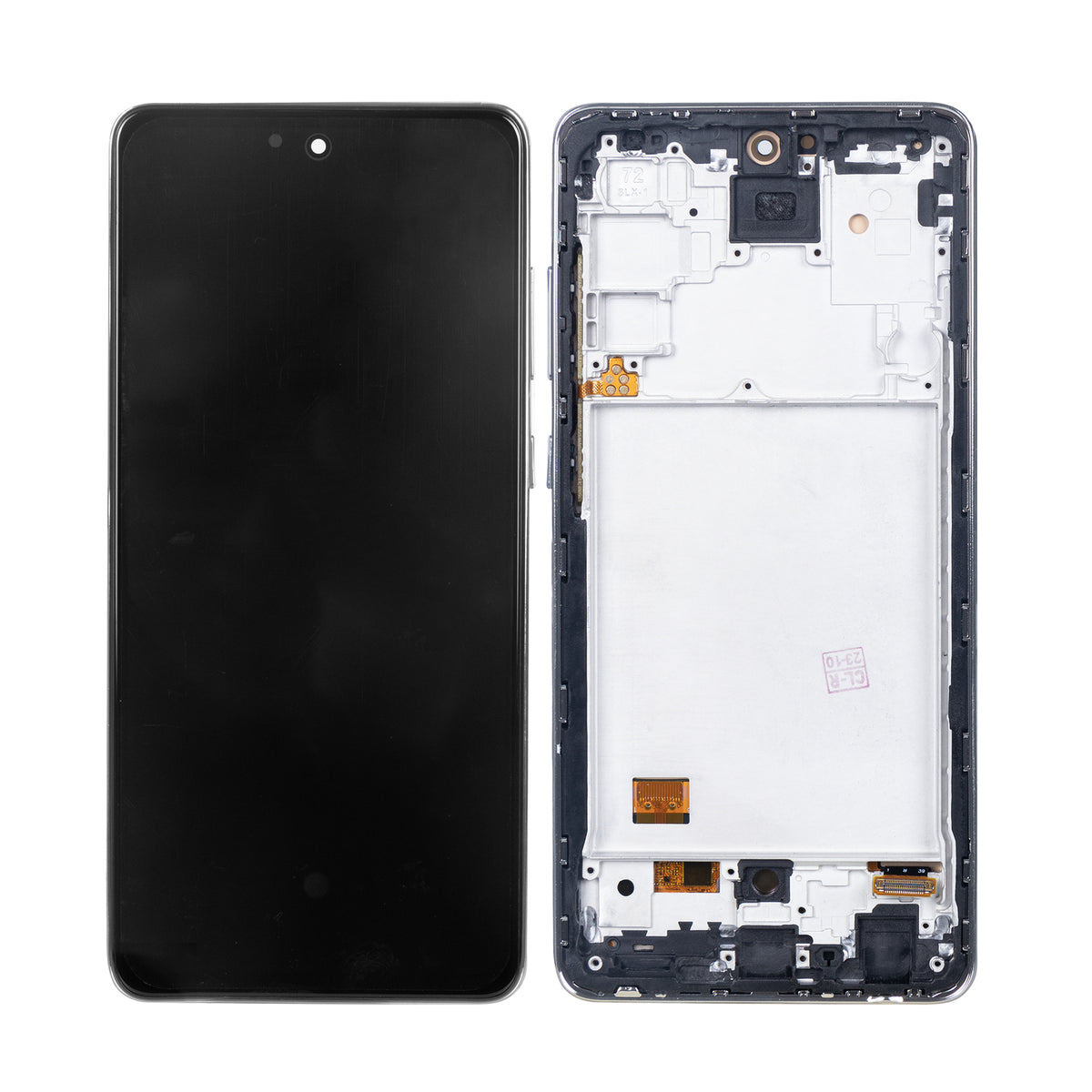 Samsung Galaxy A72 A725F Display And Digitizer With Frame Awesome White Soft-OLED