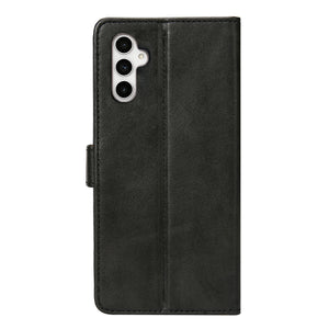 Rixus Bookcase For Samsung Galaxy A54 5G Black